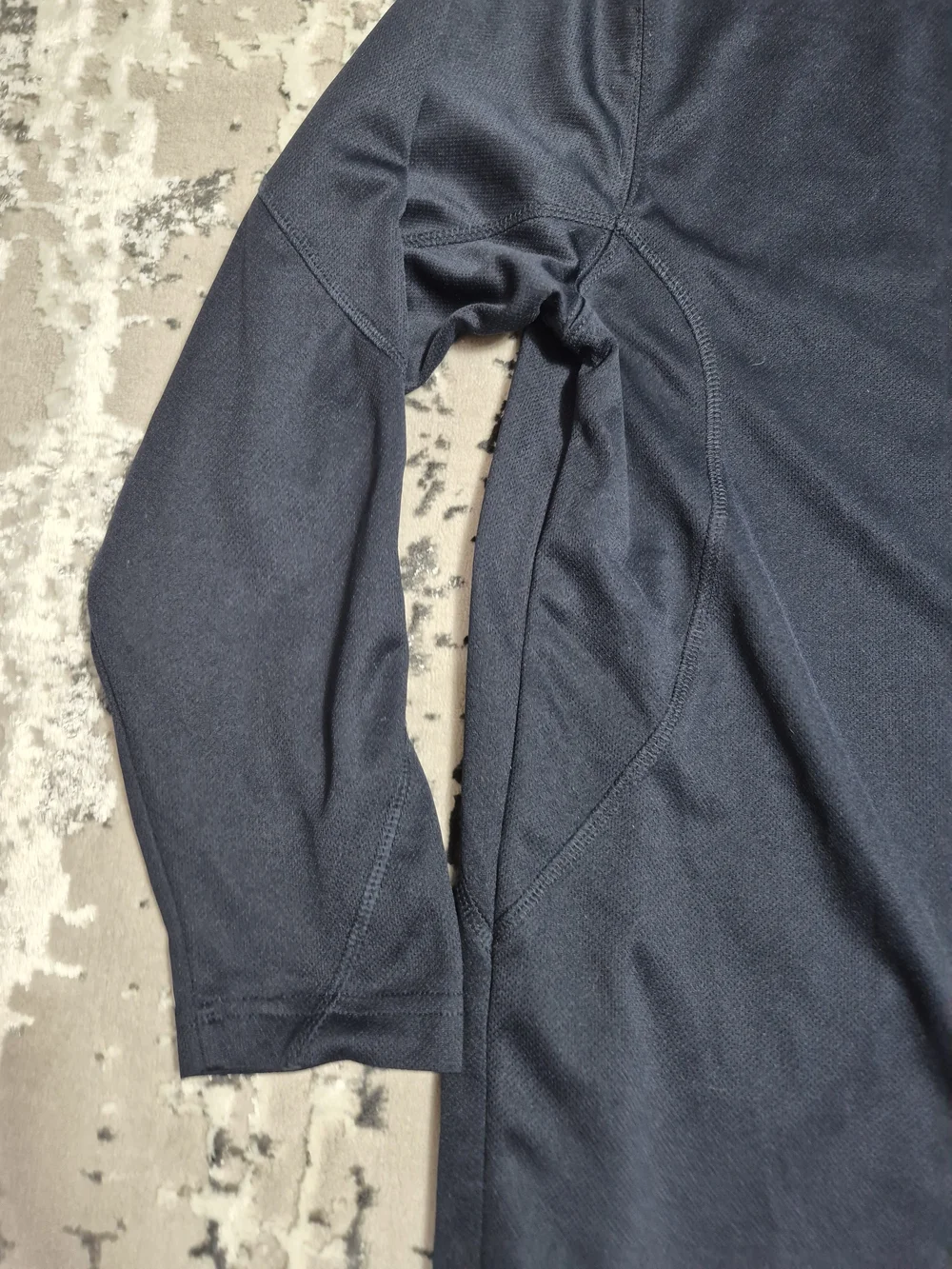 Arc'teryx Cormac Crew Neck Long Sleeve Shirt BLUE LONG SLEEVE MOIST WICKING M